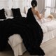 thumbnail image 5 of Manta polar de terciopelo de doble cara | Suave y cálida para todas las estaciones | 130 x 190 cm | Colores lisos para cama, sofá, siesta escolar y viajes | Lavable a máquina, 5 of 6