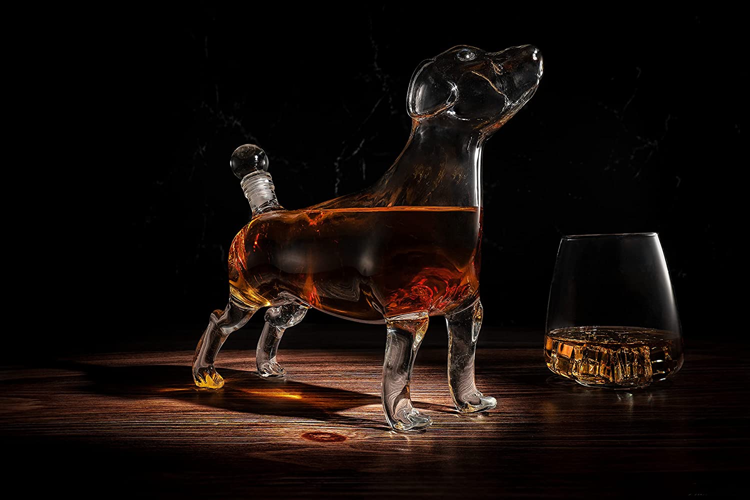 Buy Dog Animal Wine & Whiskey Decanter The Wine Savant Beautiful Profile of A Labrador Dog