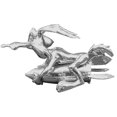 thumbnail image 4 of Hood Ornament Cartoon Coyote Rocket/Gunner Car Hood Decoration Auto 3D Emblem Sticker Badge Bonnet Car Decoration Wile E Coyote, 4 of 5