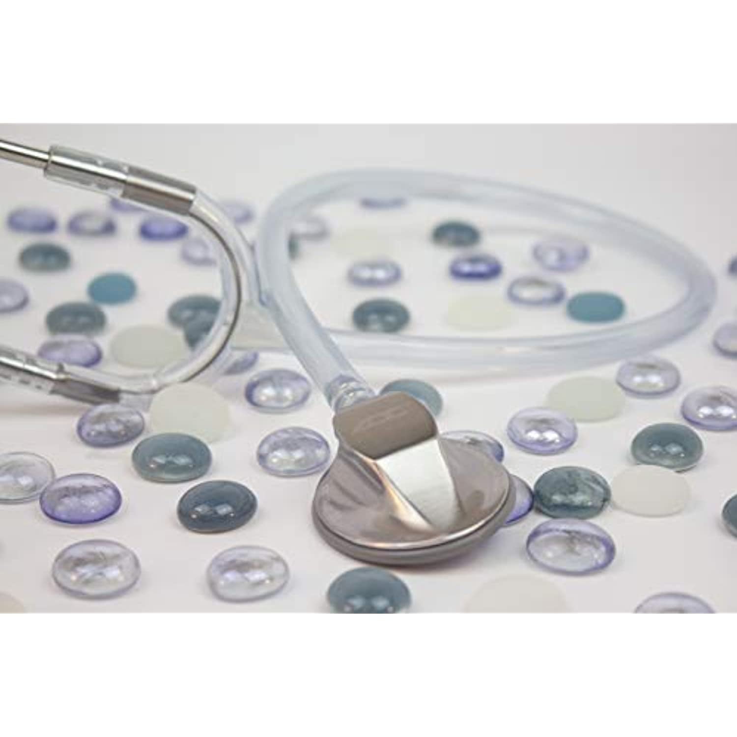 ADC Adscope 615 Platinum Sculpted Clinician Stethoscope with Tunable AFD Technology,, Blue Diamond