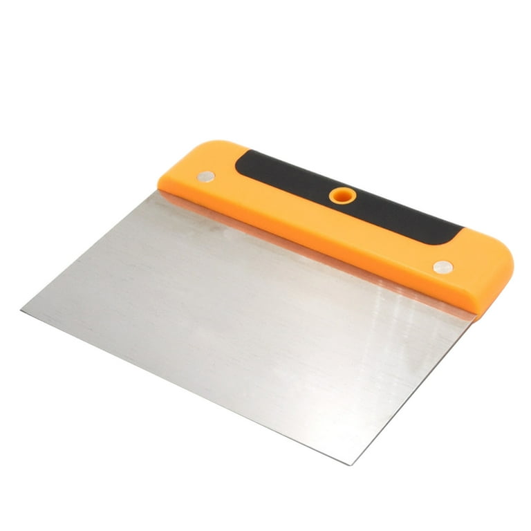 Putty Knife Scraper Knife Metal Scraper Tool for Drywall Finishing Plaster  Scraping Decals and Wallpaper 4 Sizes