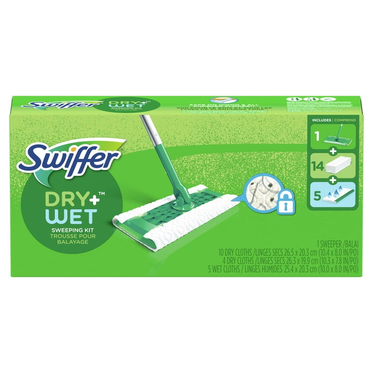 Swiffer Sweeper Starter Kit, Green