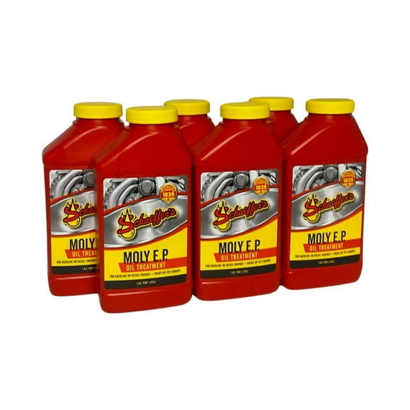 Schaeffer's 0132 - 6 Pack Moly E.P (Extreme Pressure) Oil Treatment for Diesel & Gasoline Engines - 1 pt. ea.
