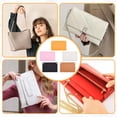 thumbnail image 7 of 1 Set 5 Colors Felt Organizer Insert Conversion Kit with Gold Chain for Purse Mini Envelope Bag Organizer Insert Inner Women Clutches Conversion Accessories 8.9x6 Inch, 7 of 7