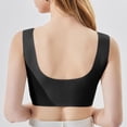 thumbnail image 4 of Tosmy Bras For Women Thin Seamless Vest Soft Support Large Chest Small Half Fixed Cup Breathable Bra, 4 of 6
