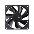 thumbnail image 1 of Computer Case Fan 80mm 4-Pin PWM High Airflow Ultra-Thin Cooling Fan, 1 of 5