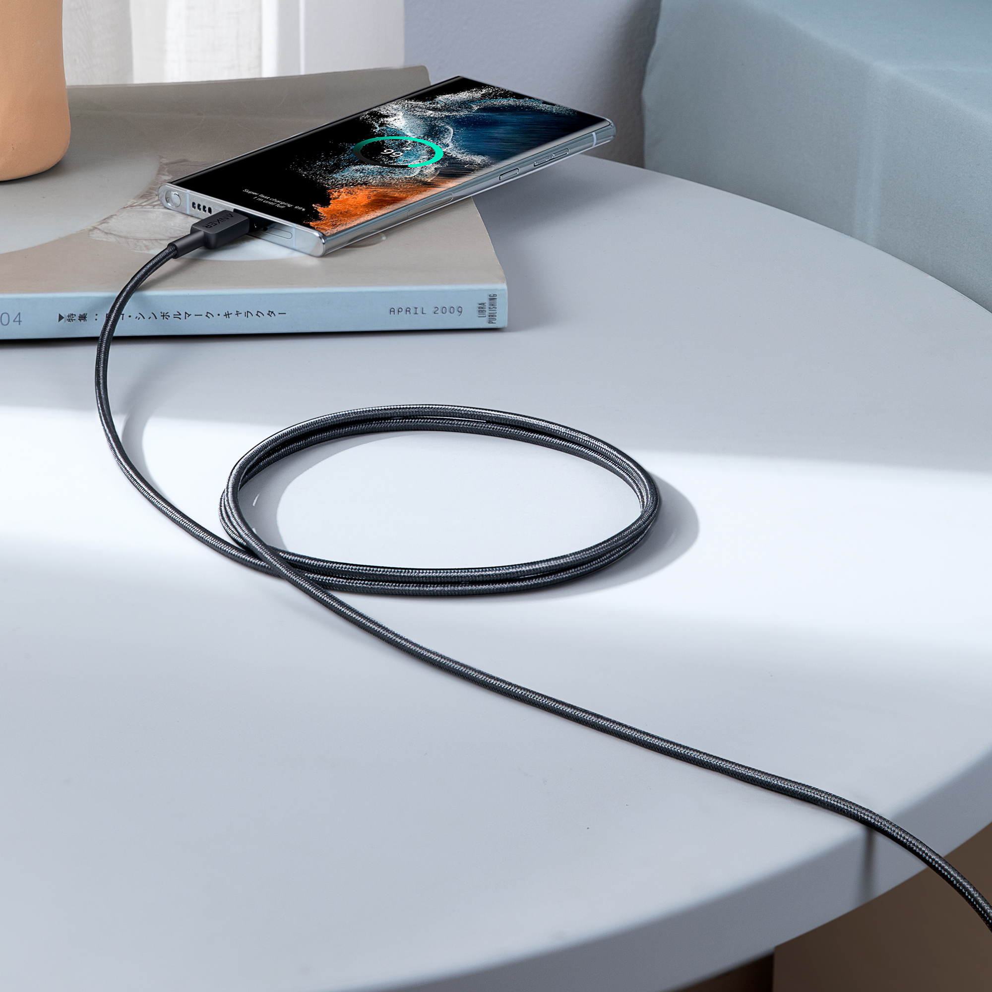 Anker Braided USB-C to USB-C Cable, 6 Feet, 60W photo 5