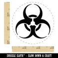 thumbnail image 2 of Biohazard Symbol Rubber Stamp for Scrapbooking Crafting Stamping - Small 3/4 Inch, 2 of 7