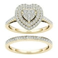 thumbnail image 1 of Anillos De Promesa De Corazón De Amor Para Mujer, Anillo Conmemorativo, Anillo De Diamantes De Imitación A La Moda, Accesorios De Joyería De Lujo Para Mujer, Regalos Methold AP006150-05, 1 of 6