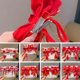 thumbnail image 2 of TQEHS Accesorio con pinzas de mariposa rojas de estilo chino antiguo para Hanfu infantil (щ N0U3), 2 of 5