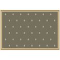 thumbnail image 4 of Kate and Laurel Framed Fabric Pinboard 38 x 26, Green Botanical Block Print Printed Linen Classic Bulletin Board for Use as a Vision Board or Wall Organization, Florence Gold Frame, 4 of 8