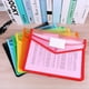 thumbnail image 1 of Carpeta de plástico de polietileno, sobres expandibles, carpeta de documentos con cierre a presión, paquete de 6 unidades, tamaño A4/carta, bolsa de archivos de acordeón impermeable para organiza, 1 of 5