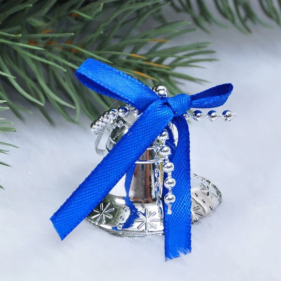 ABPWLY Christmas Plastic Bells Pendant 3.5cm Open Wind Bells Mini Decorations Hanging Decorations 6 Pcs Clearance Home Canada Days Christmas Ornaments House Warming Gifts Home