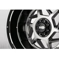 thumbnail image 2 of Grid Off-Road GD14 Custom Wheel for 20x10 inch Matte Anthracite W/ Matte Black Lip Rim 125.5mm Hub Bore, 2 of 3