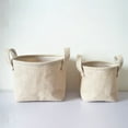 thumbnail image 4 of Household DIY Handmade Woven Flower Pot Jute Cloth Desktop Storage Basket, 4 of 6