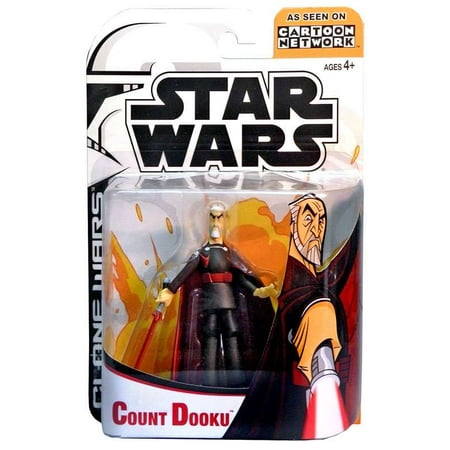 Star Wars Clone Wars Cartoon Network Count Dooku Action Figure