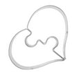 thumbnail image 4 of CIYISON Double Heart Shaped Cookie Cutters Stainless Steel Biscuits Stamp for Valentines Day Kitchen Dessert Baking Accessories, 4 of 7