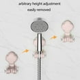 thumbnail image 4 of Pxyqht Suction Cup Showerhead Rack, Adjustable Shower Bracket, No Drilling Shower Holder, Bathroom Shower Organizer, Ideal for Renters, 4 of 6