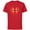 Red, variant on Deadpool Blood Drip Eyes Mask Comic Art - Short Sleeve Cotton T-Shirt for Adults - Customized-Red
