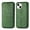Green, variant on Dteck Case for iPhone 15 Plus,Magnetic Leather Card Slots Wallet Case Hybrid Rubber Shockproof Kickstand Cover,Brown