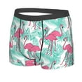 thumbnail image 2 of Naloa Flamingo Print Mens Underwear - Boxers for Men, Classic Briefs for Men, 2 of 9