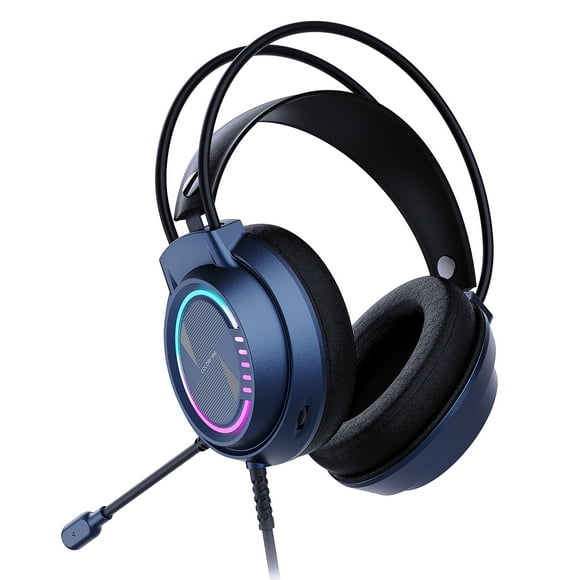 Colorfire Comet USB A Gaming Headset with 50mm Drivers, 114dB Sensitivity, 22Ω Impedance, 20Hz-20kHz Frequency Response, Omnidirectional Microphone, Adaptive Air Headband, Plug-and-Play Design, 15mW
