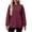 Hot Pink-Fashion Sweatshirts, variant on Xcmzpl Sweatshirts for Women Loose Fit Solid Color Round Neck Sweatshirt Trendy Sweater Tops Soft Long Sleeve Shirts Winter Fashion