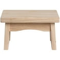 thumbnail image 4 of eHemco Rectangular Solid Hardwood Step Stool for Adults and Kids, 7.5 Inches, Unfinished, 4 of 6
