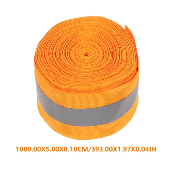 CIMAXIC Reflective Sew On Patches Reflective Webbing Florescent Set