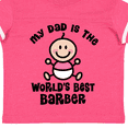 thumbnail image 4 of Inktastic My Daddy Worlds Best Barber Girls Toddler T-Shirt, 4 of 5