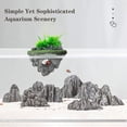 thumbnail image 2 of BeesClover Floating Rock Suspended Artificial Stone Aquarium Decoration Fish Tank Decor Floating Pumice Flying Rock Ornament for Aquarium Decoration, Model Making, Terrarium, 2 of 8