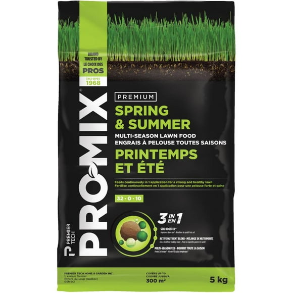Nourriture de Pelouse 3-en-1 Printemps et Été - 5 kg