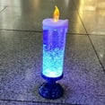 thumbnail image 1 of UsRHHA Flameless LED Candle Lamp, Water-Filled Wax Effect with Color Changing Glow, Battery Powered Ambient Home Decor Lighting, 1 of 6