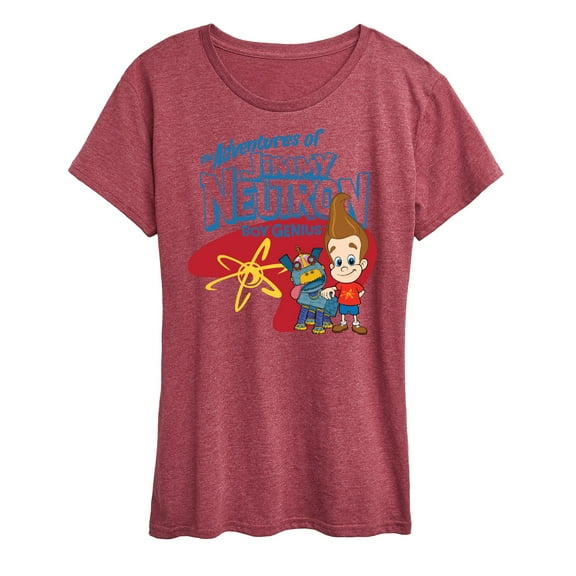 Jimmy Neutron - Adventures of Jimmy Neutron - Ladies Short Sleeve Classic Fit Tee