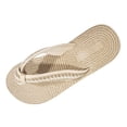 thumbnail image 1 of asddcavvf Ladies Shoes Platform Flip Flops Fashion Flip Flops Beach Slippers Bohemian Sandals, 1 of 9