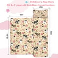 thumbnail image 5 of Pugs and Pioneer Flower Toddler Nap Mats for Kids Preschool,Sleeping Mat Bag or Kids,Toddler Sleeping Bag,Toddler Nap Mat or Daycare, 5 of 6