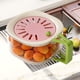 thumbnail image 4 of Cesta de drenaje de frutas con asa plegable, colador de verduras reutilizable, contenedor para guardar Rosa, 4 of 9