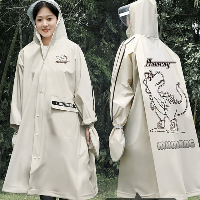 Imperméable pour Garçons - Imperméable pour Enfants pour l'École avec Couverture Complète Poncho Adapté à la Garde-Robe pour Étudiants et Usage Quotidien en Extérieur