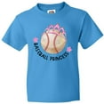thumbnail image 3 of Inktastic Baseball Princess- Tiara Youth T-Shirt, 3 of 5