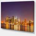 thumbnail image 2 of Illuminated NYC Downtown Buildings, 2 of 3
