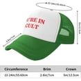 thumbnail image 6 of You're in A Cult Mesh Cap Men Women Baseball Cap Trucker Hat Sports Cap, 6 of 8