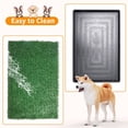 thumbnail image 5 of Large Dog Potty Tray with Grass Pee Pads - Easy to Clean 20x25 Inch, 5 of 6