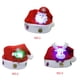 thumbnail image 5 of Kearding Sombreros de Navidad LED Light Up Santa Red Hat Flashing Costume Party Cap Niños Regalos de Navidad para niños Decoración de Año Nuevo Kits de decoración para fiestas mayor Kearding JJ16827-01, 5 of 6
