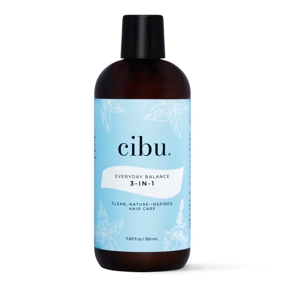Cibu 3-in-1 Shampoo, Conditioner & Body Wash - 11.83oz