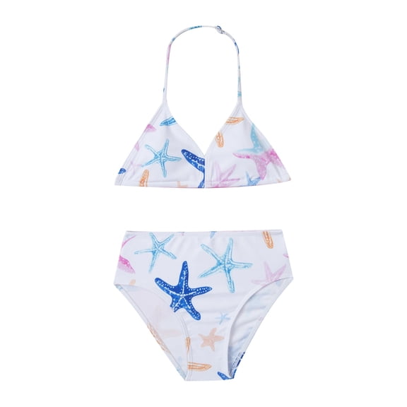 Shadoumai Girls Swimsuit Size 6 Cutout Bikini Sets for Girls 12-14 Tie-Straps Tankini for Girls 3 Piece Cut Out Girls Bathing Suits Size 14-16