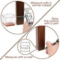 thumbnail image 4 of Protectores de patas de sillas para pisos de madera dura Fundas de patas de sillas Protectores de patas de sillas transparentes Paquete de 20 Tapas de patas de muebles de silicona Xemadio 221110-2, 4 of 9