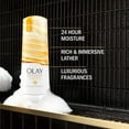 thumbnail image 4 of Olay Indulgent Moisture Women's Body Wash, Mango Butter & Vanilla Orchid, All Skin Types, 20 fl oz, 4 of 8