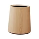 thumbnail image 2 of Papelera doméstica Papelera de papel higiénico Contenedor de basura de moda Papelera de baño Madera M, 2 of 9