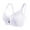 White, variant on VISALY, Plus Size Bras Full Cups Large Breasts, Plus Size Sticky Bra for Large Breasts Women Solid Four Breasted Adjustable Wireless Bra Plus Size Women Full Support Balconette Bra, E,36/80C