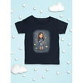 thumbnail image 3 of Little Girl With Stars T-Shirt Infant -Image by Shutterstock,  24 Months, 3 of 4